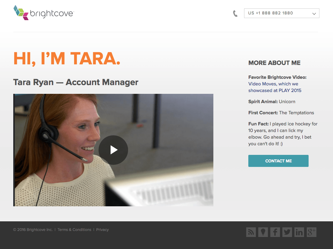 Brightcove Account Manager Video Retention Campaign